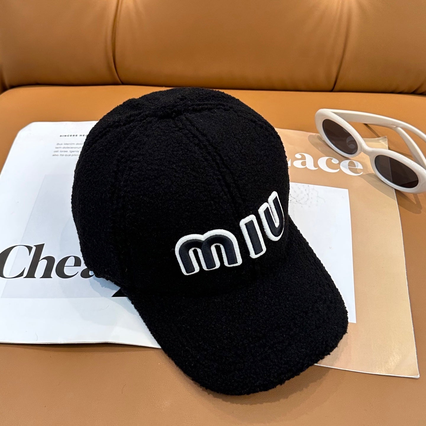 Mu** ~ New Autumn-Winter Sheepskin Baseball Cap