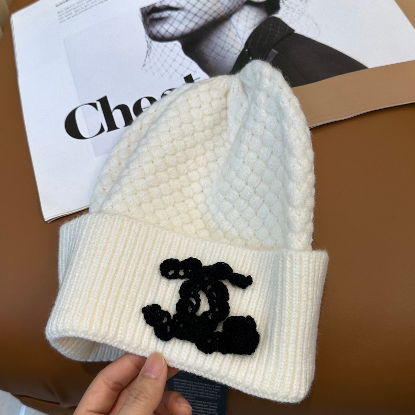 Cha** Autumn-Winter Knitted Hat