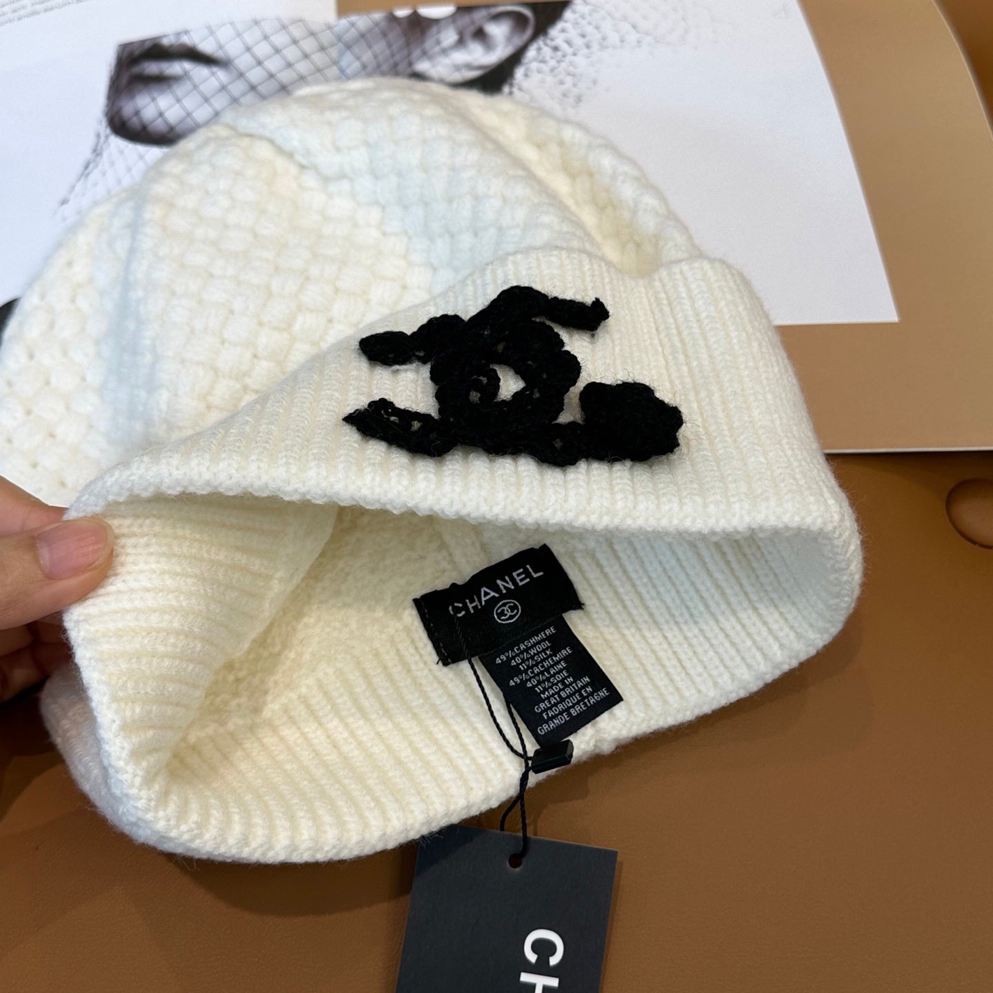 Cha** Autumn-Winter Knitted Hat