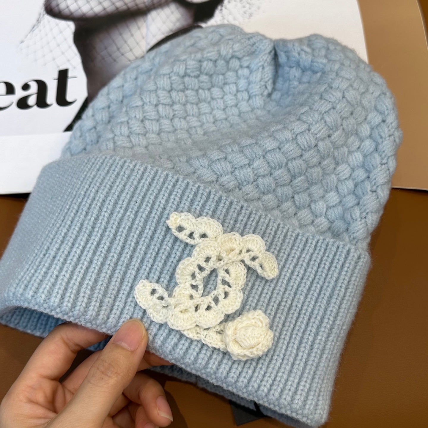 Cha** Autumn-Winter Knitted Hat