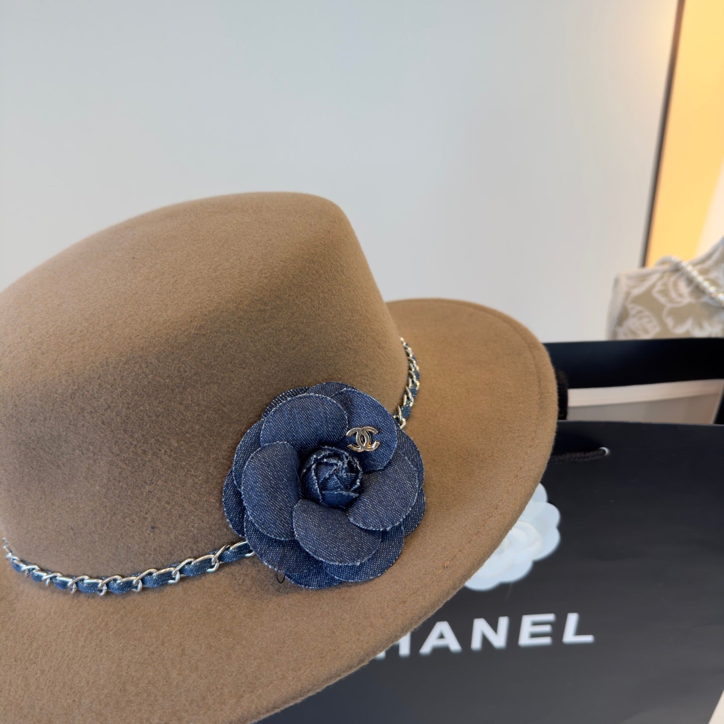 Cha** New Winter-Spring Wool Flat Cap