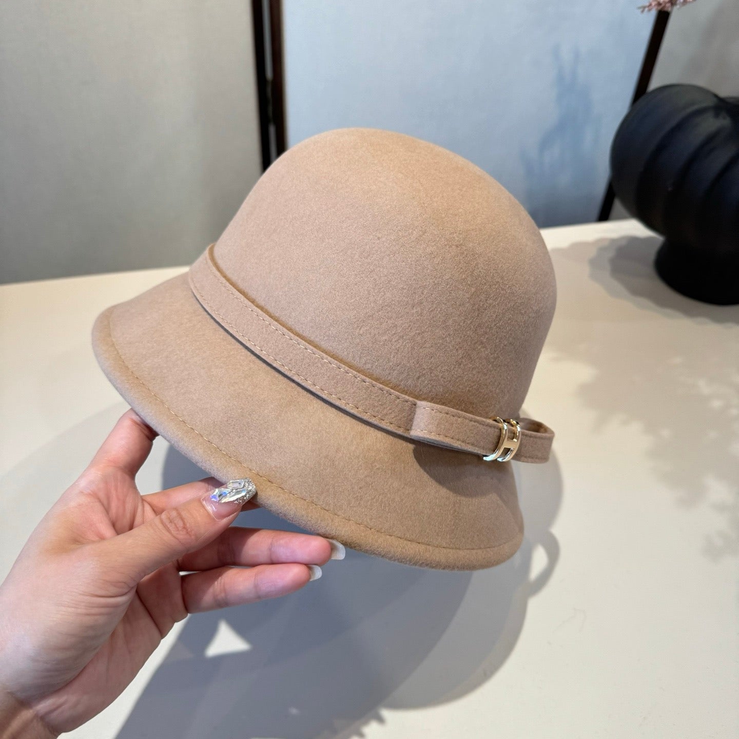 Her**New fall and winter wool bucket hats