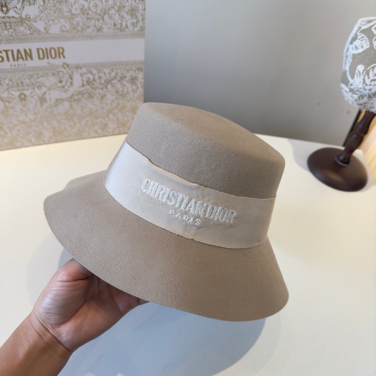 Cd**New fall and winter wool bucket hats