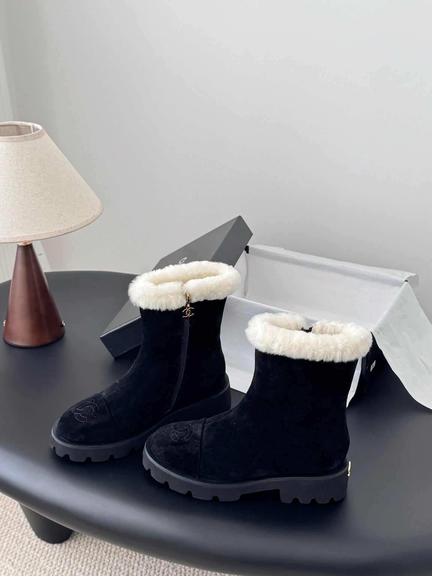 Che New autumn/winter fluffy ankle boots