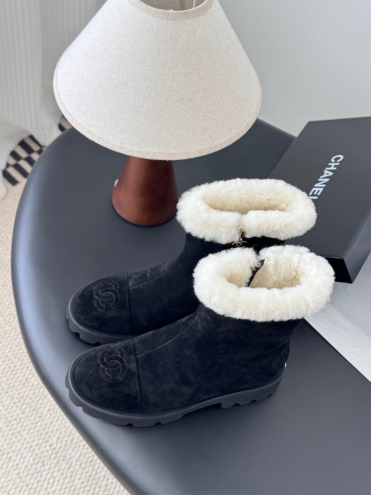 Che New autumn/winter fluffy ankle boots