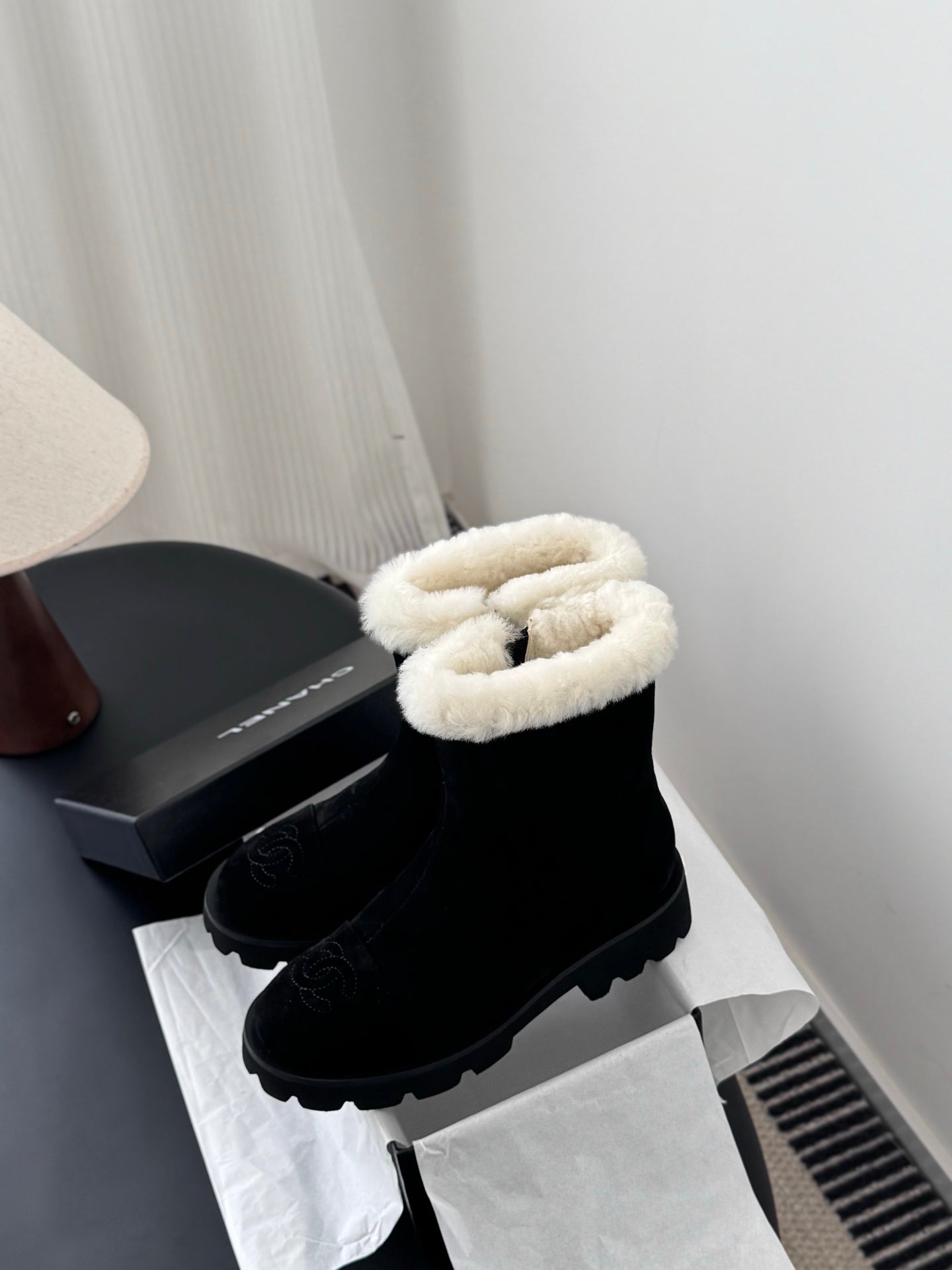 Che New autumn/winter fluffy ankle boots