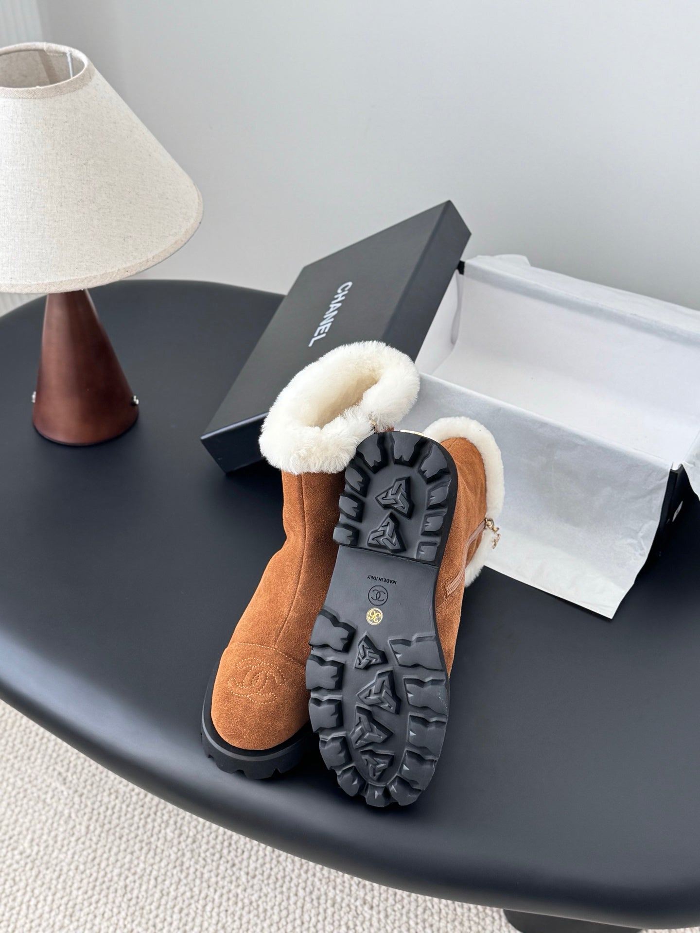 Che New autumn/winter fluffy ankle boots