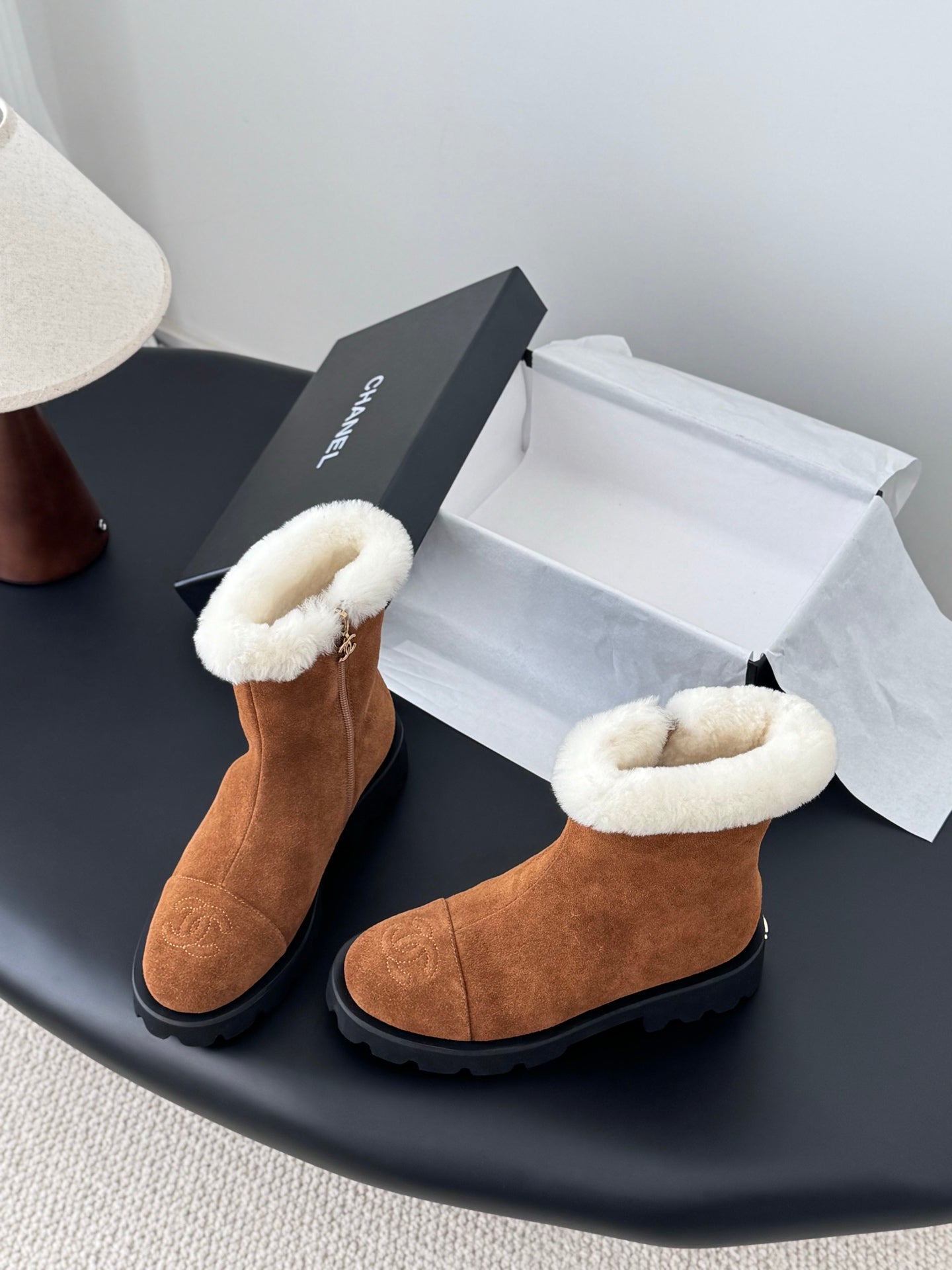 Che New autumn/winter fluffy ankle boots