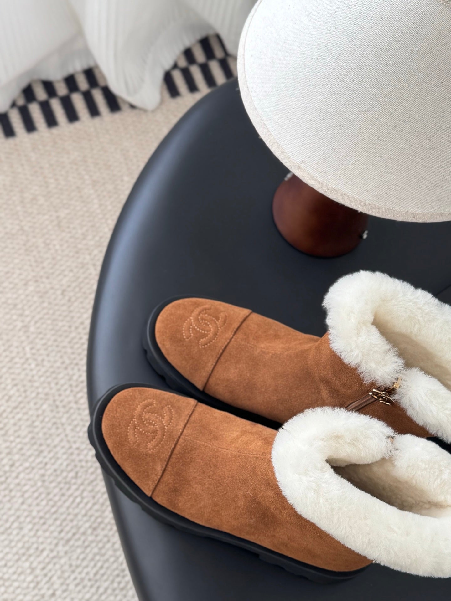 Che New autumn/winter fluffy ankle boots