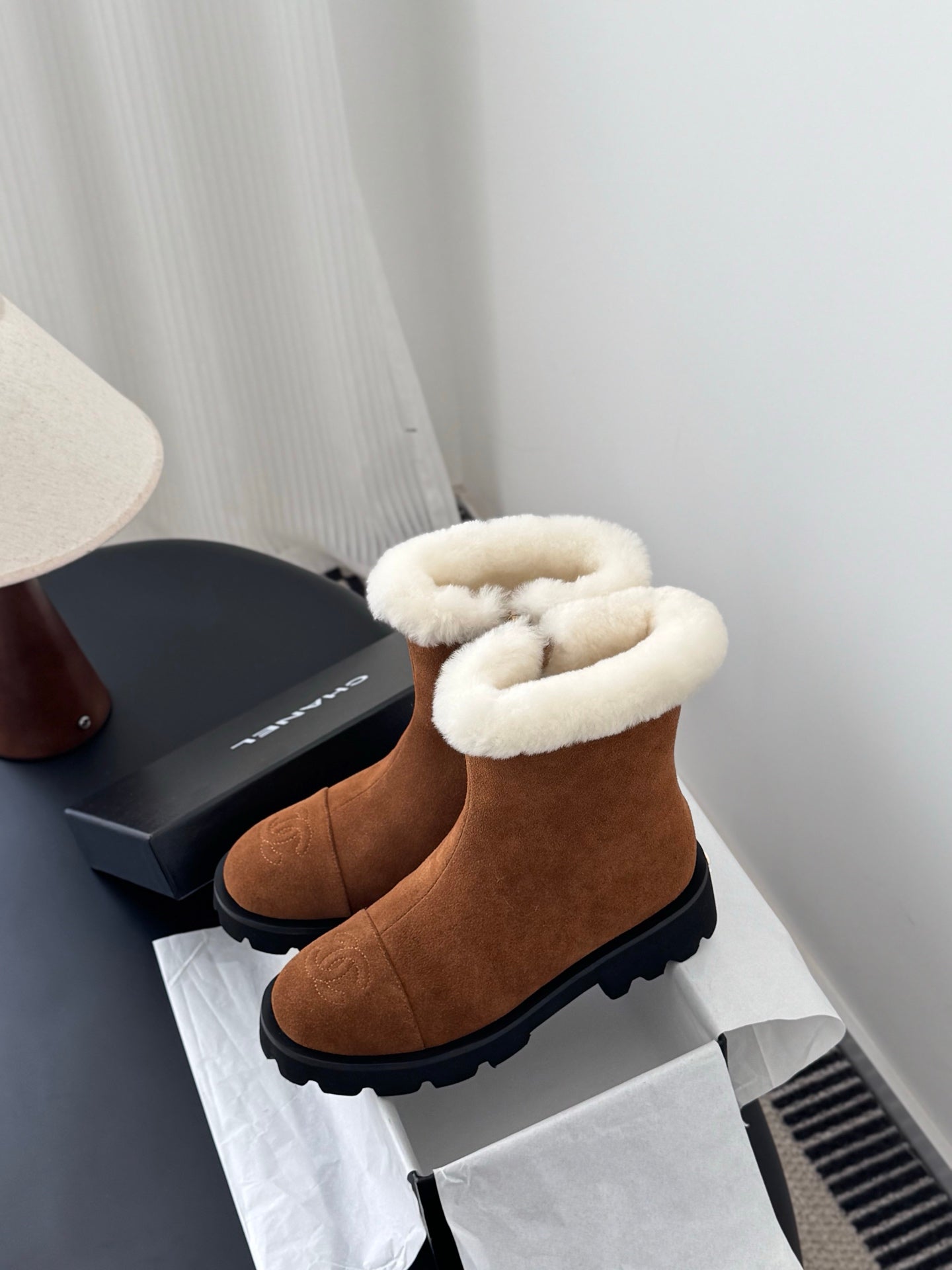 Che New autumn/winter fluffy ankle boots