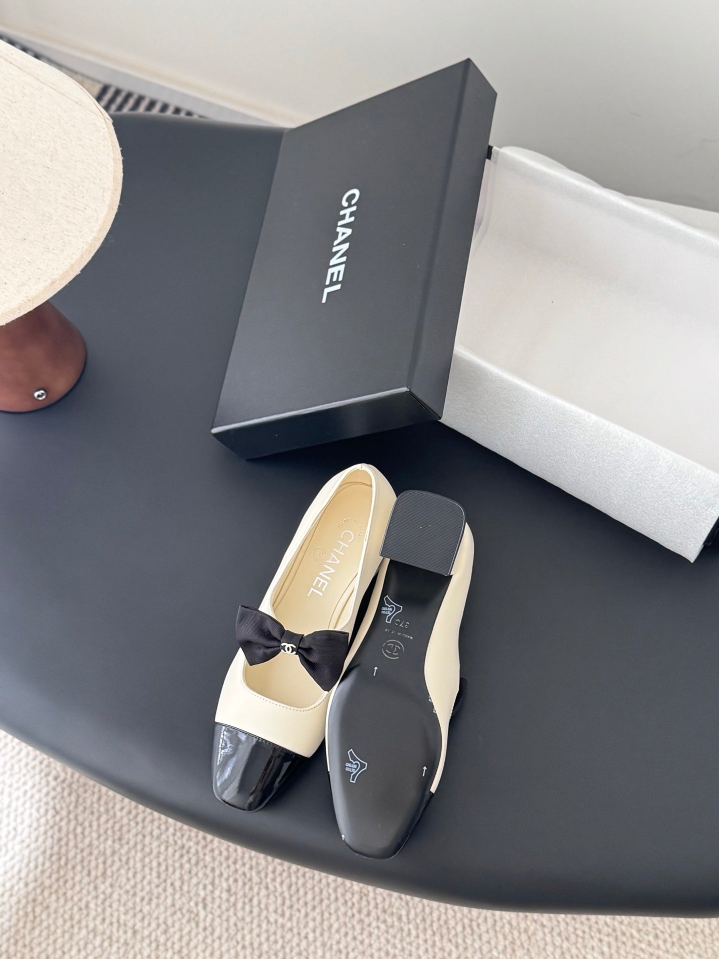 Che New genuine leather square-toe chunky heel Mary Jane shoes