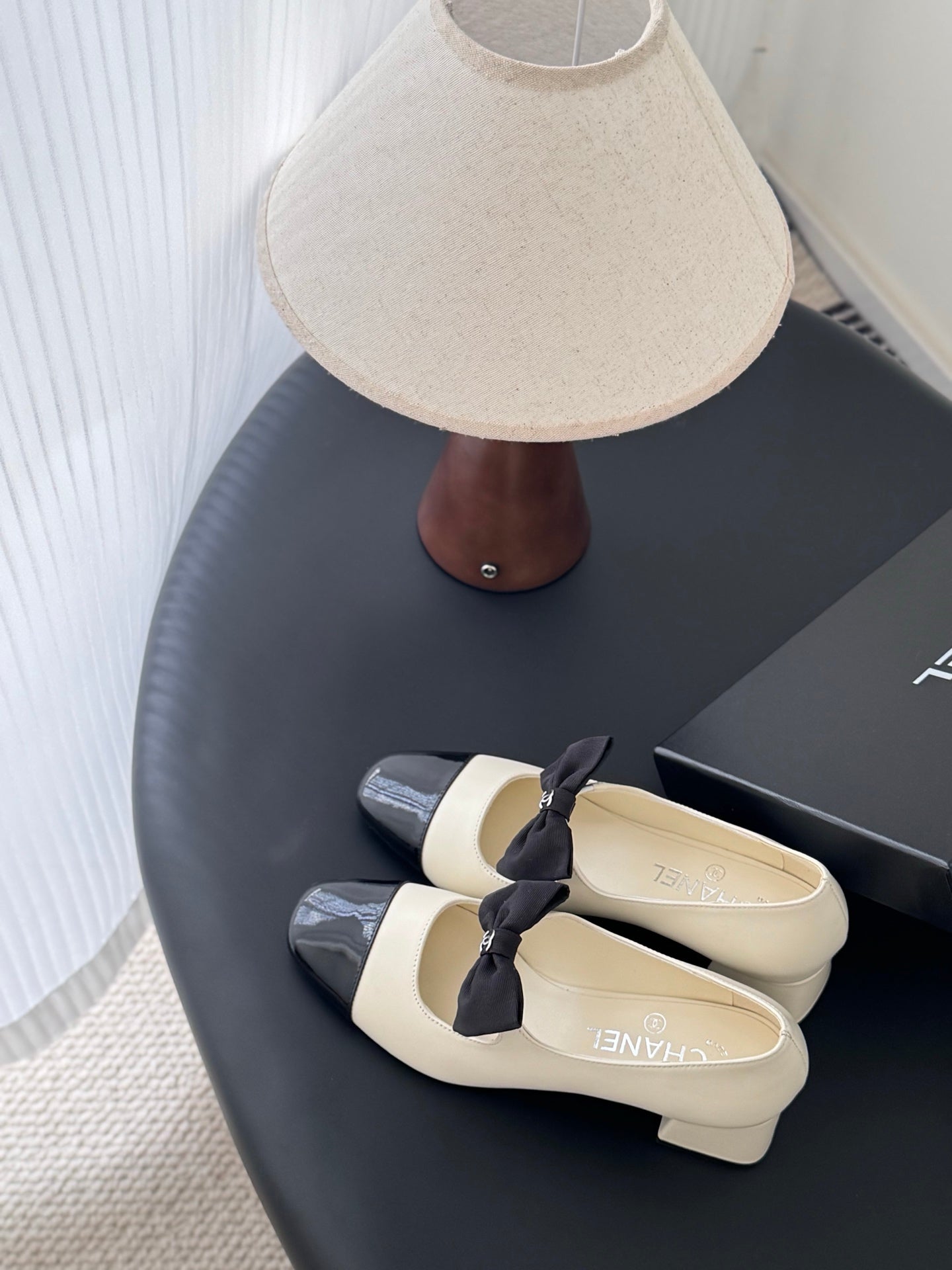 Che New genuine leather square-toe chunky heel Mary Jane shoes