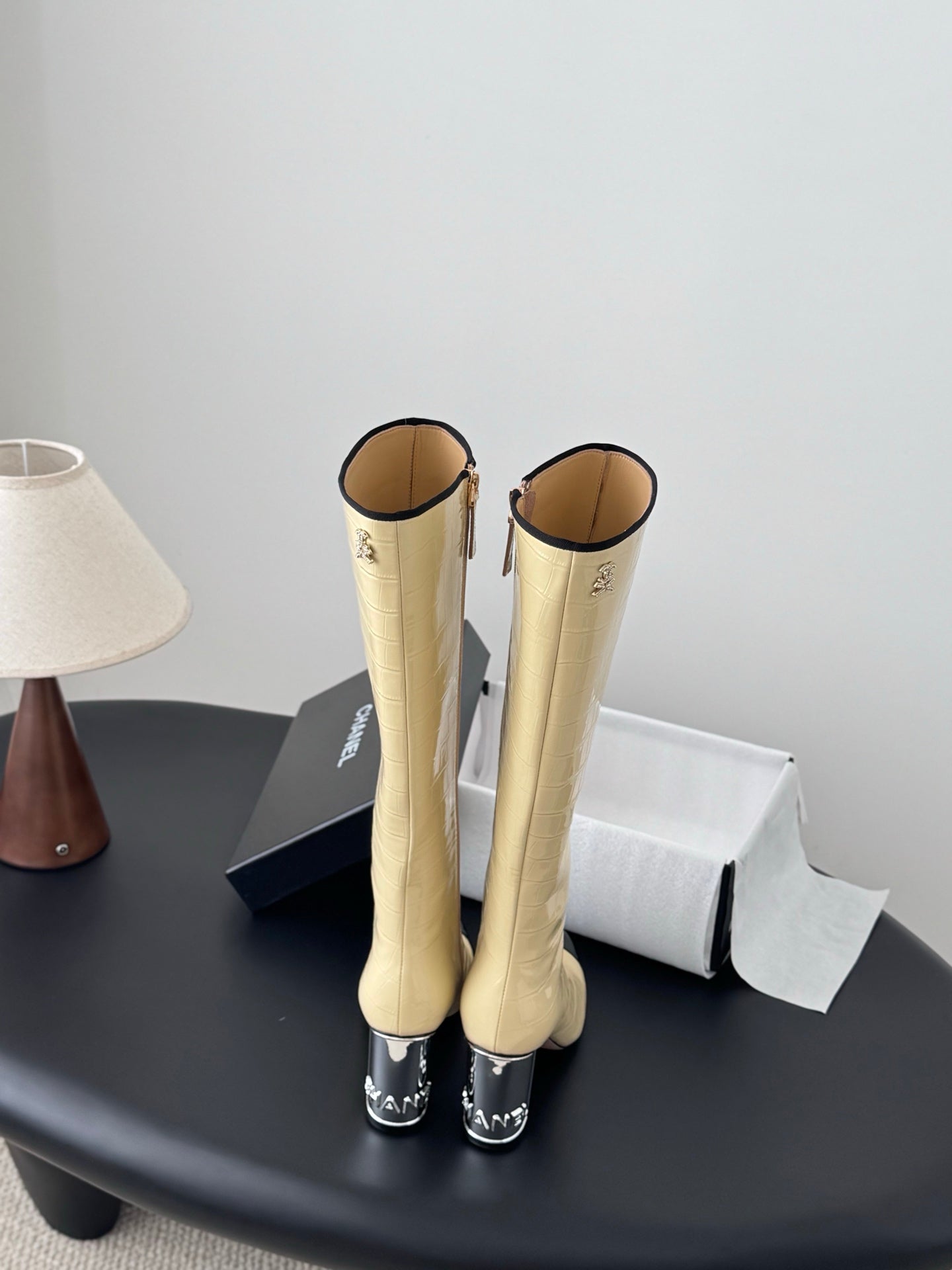 Che New autumn/winter fashionable genuine leather long boots