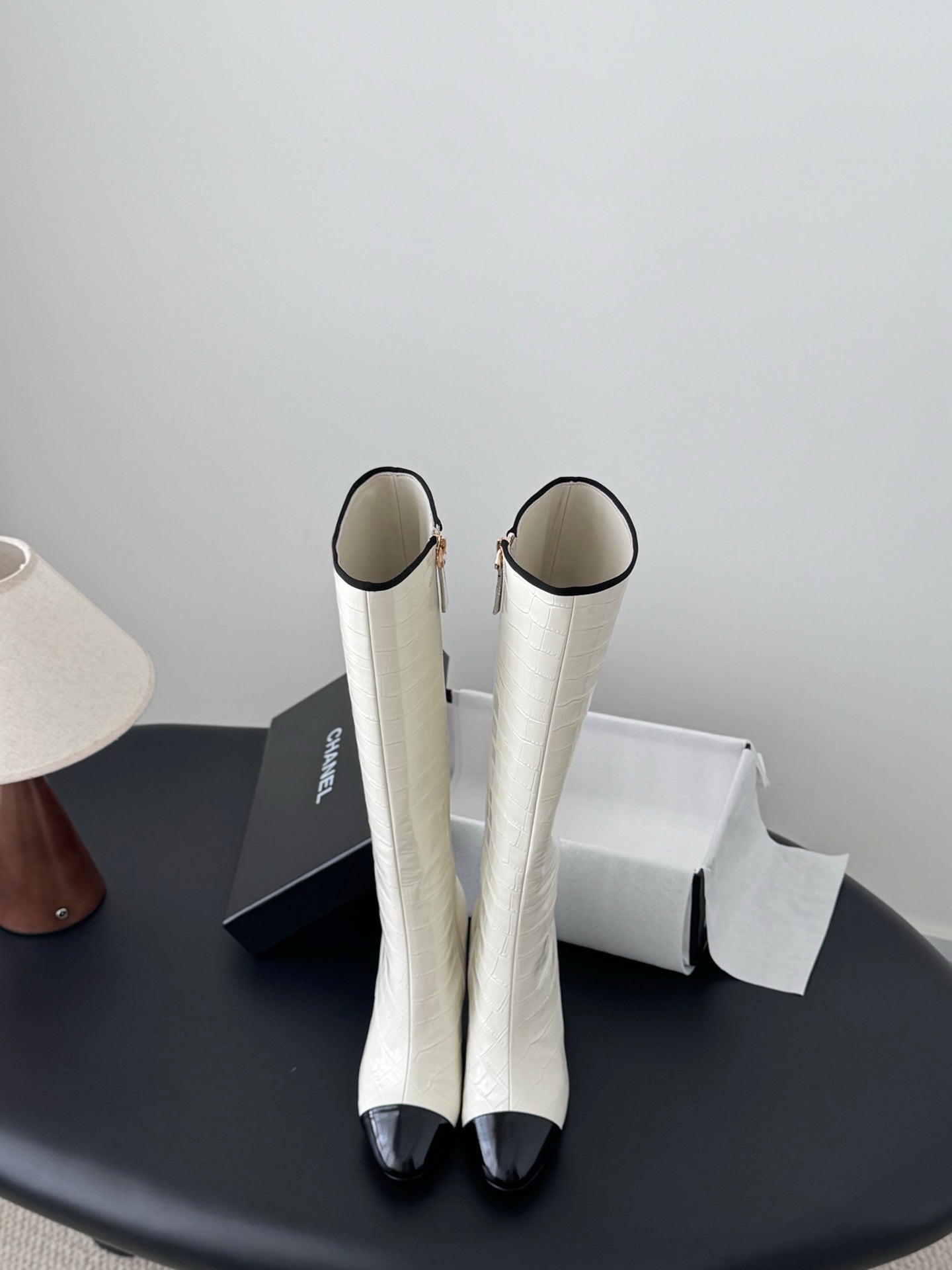 Che New autumn/winter fashionable genuine leather long boots