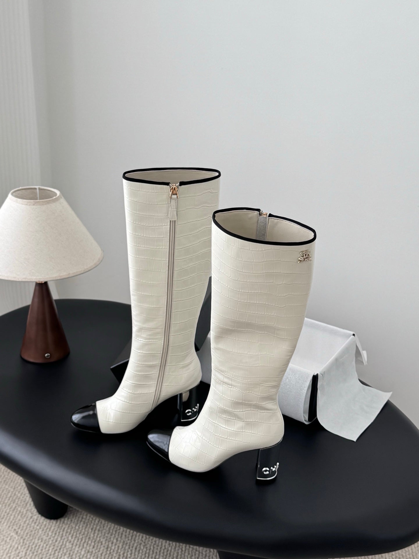 Che New autumn/winter fashionable genuine leather long boots