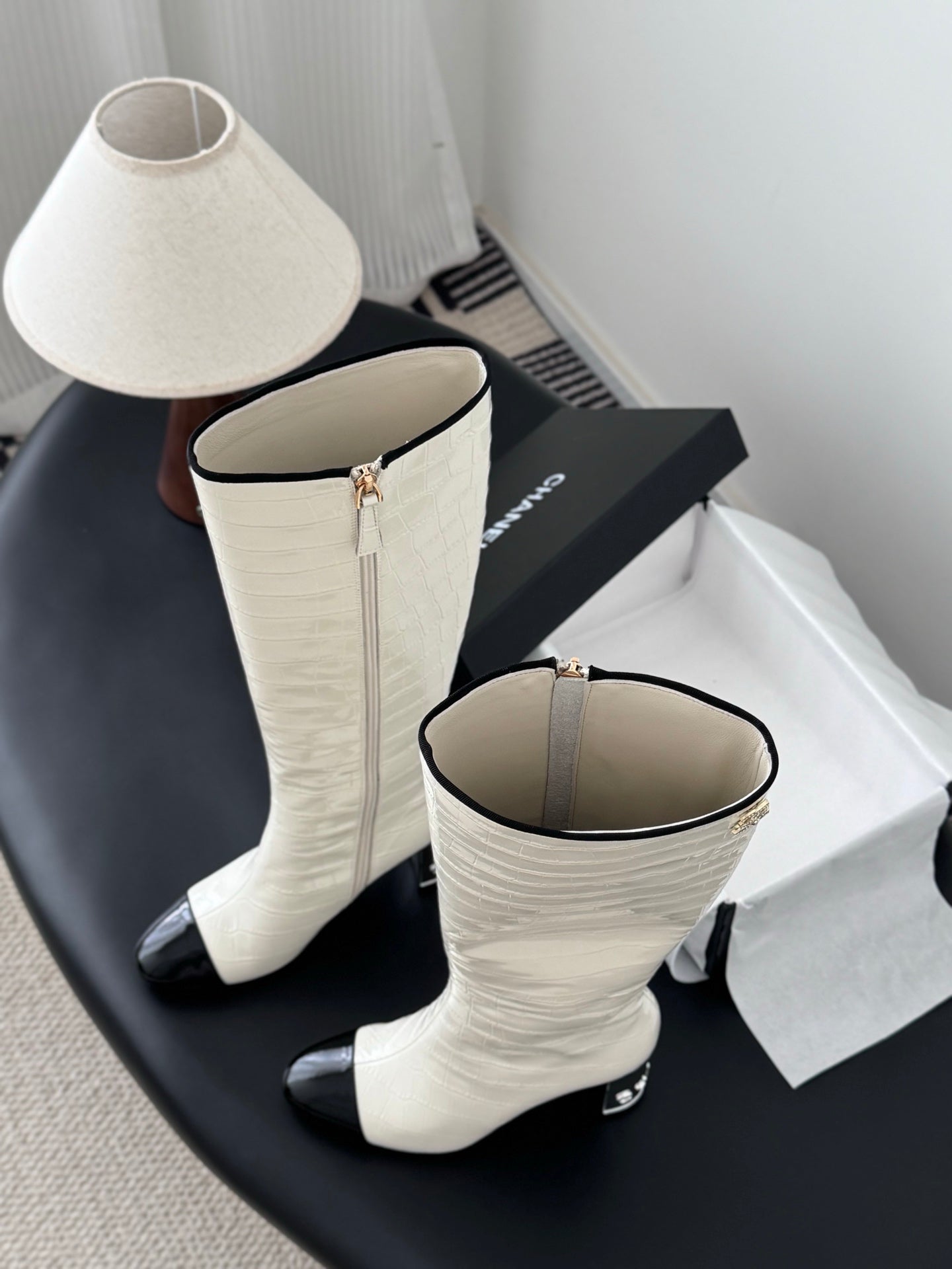 Che New autumn/winter fashionable genuine leather long boots