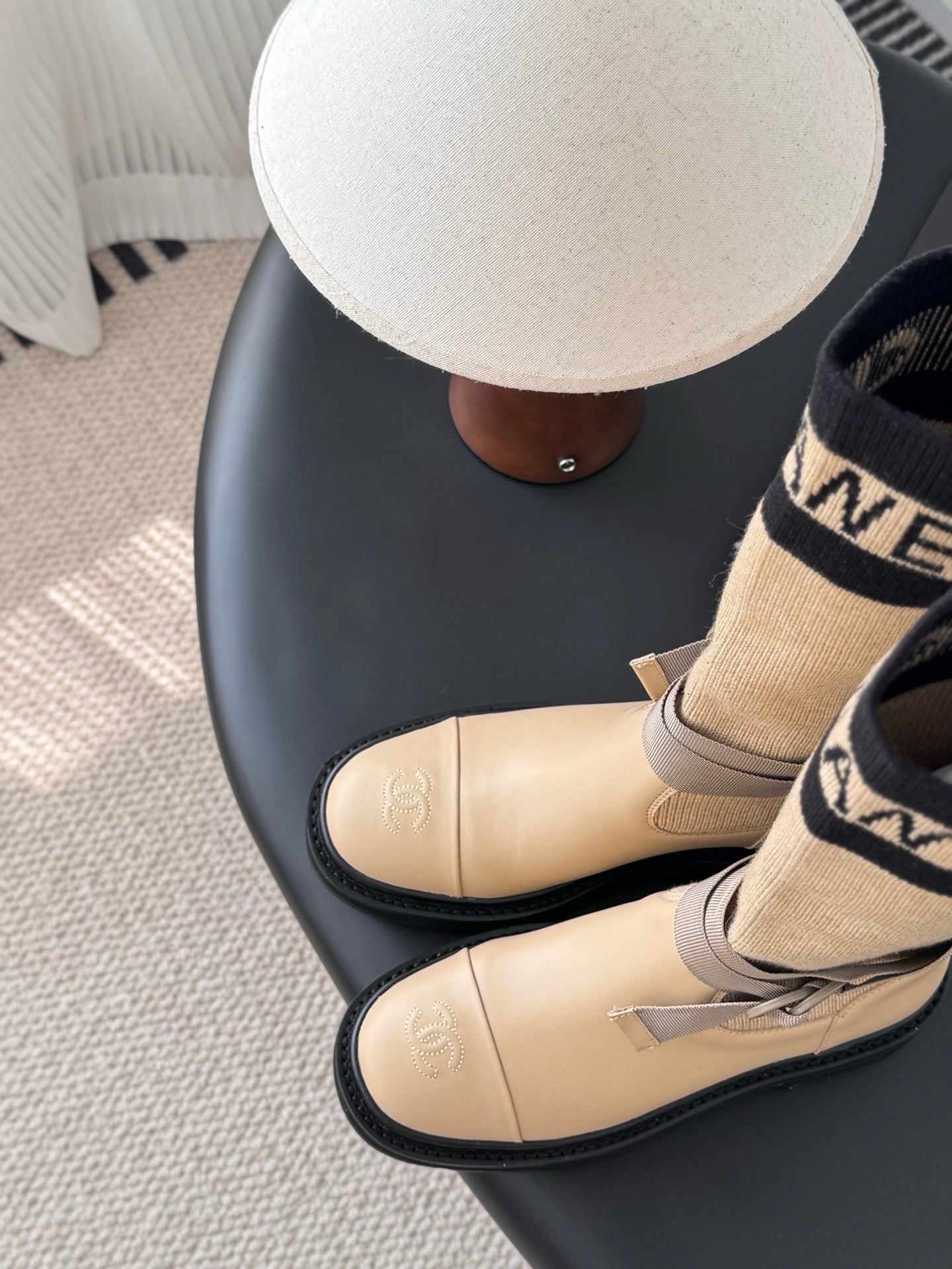 Che French-style new over-the-knee mid-calf boots