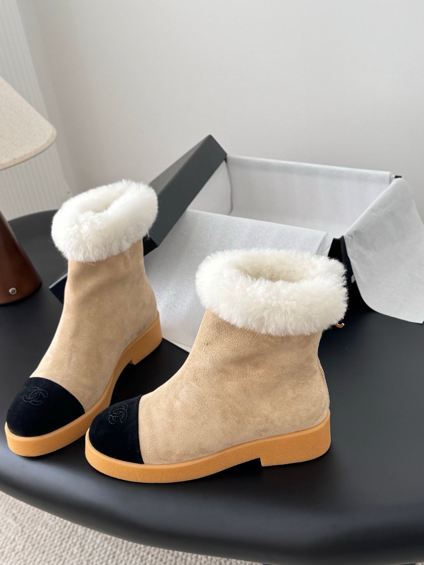Che New autumn/winter fashion suede ankle boots