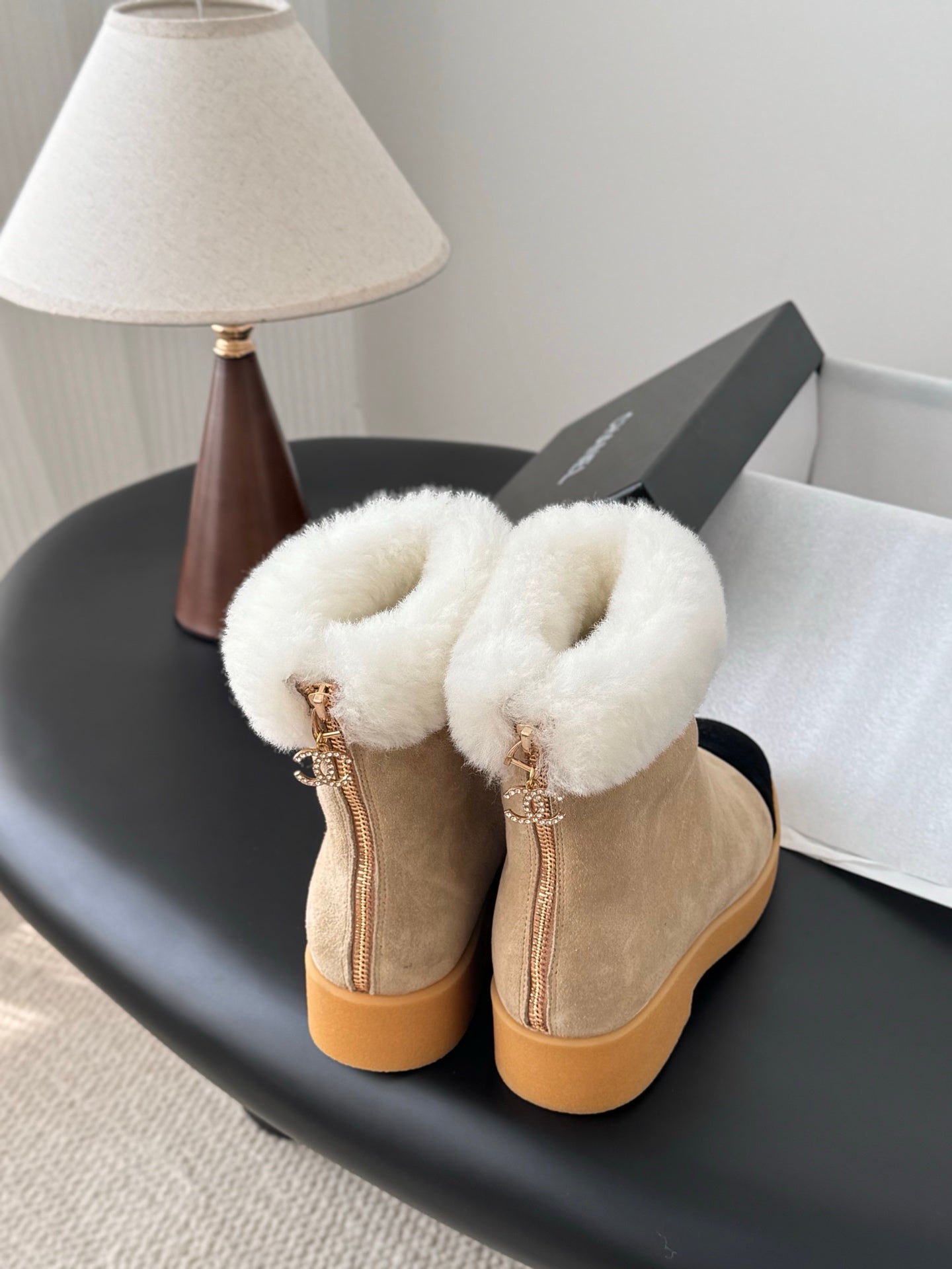 Che New autumn/winter fashion suede ankle boots