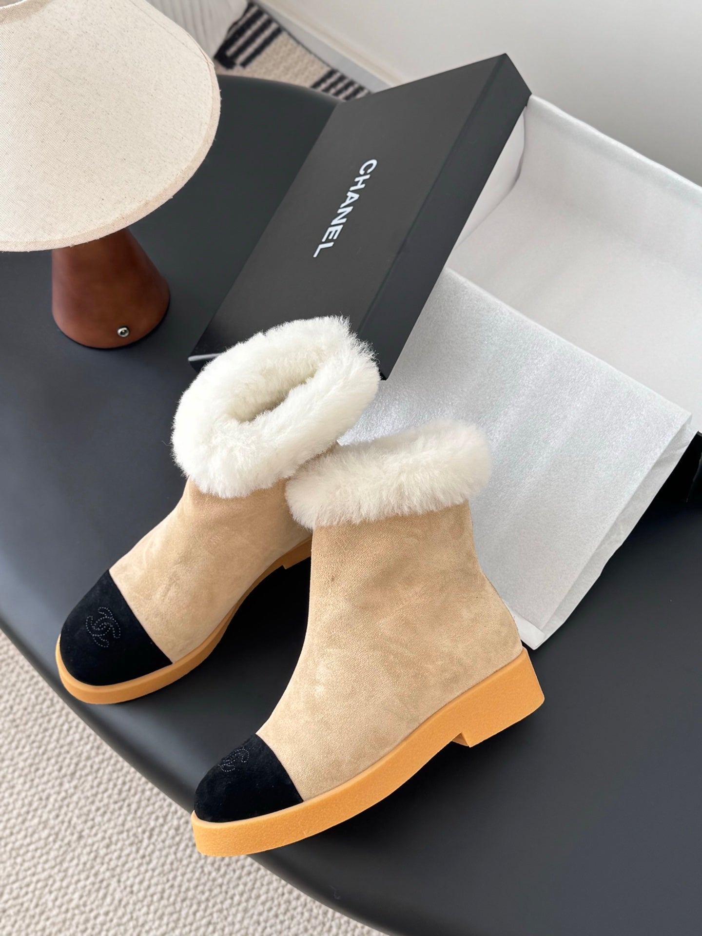 Che New autumn/winter fashion suede ankle boots