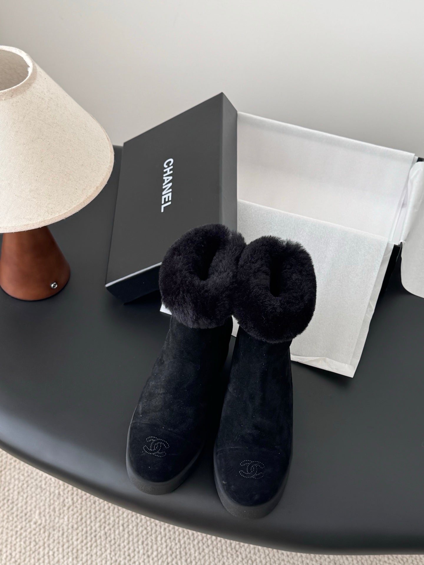 Che New autumn/winter fashion suede ankle boots