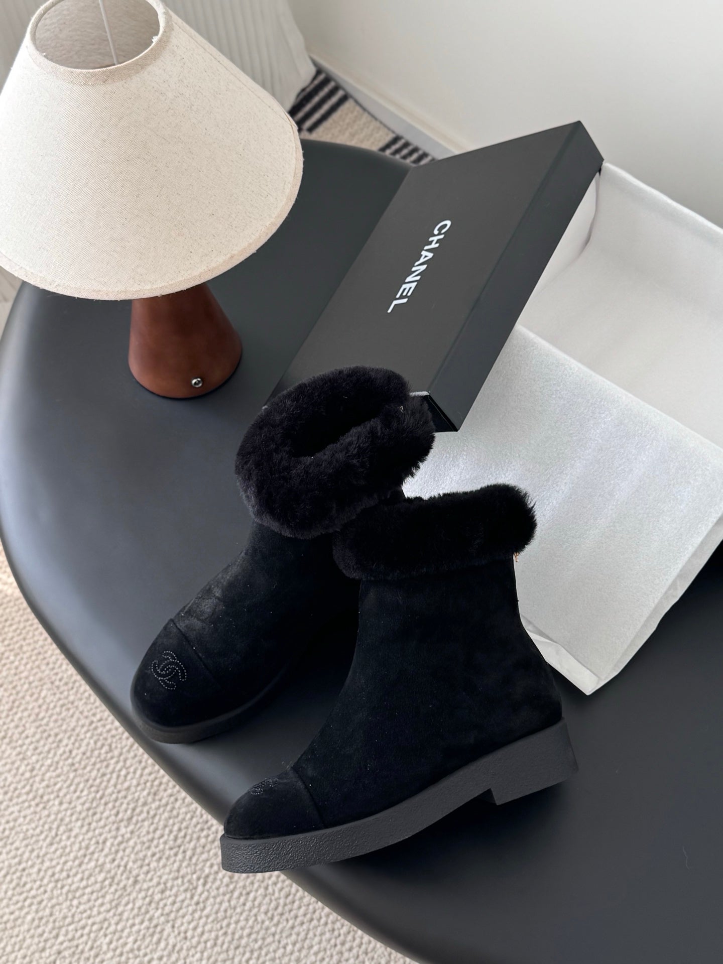 Che New autumn/winter fashion suede ankle boots