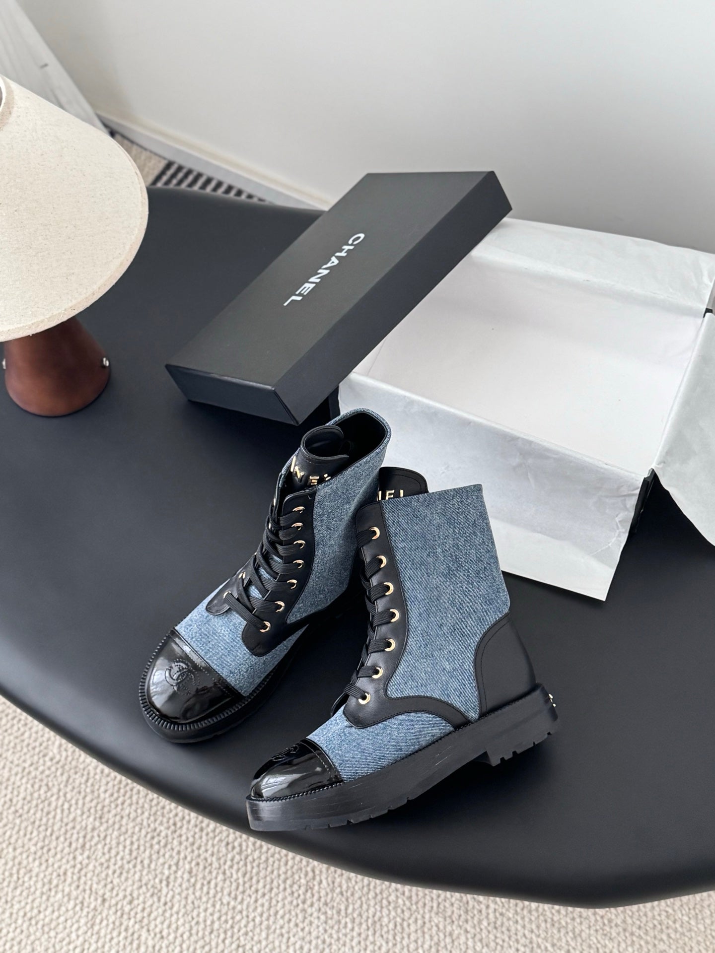 Che New stylish and casual cowhide ankle boots