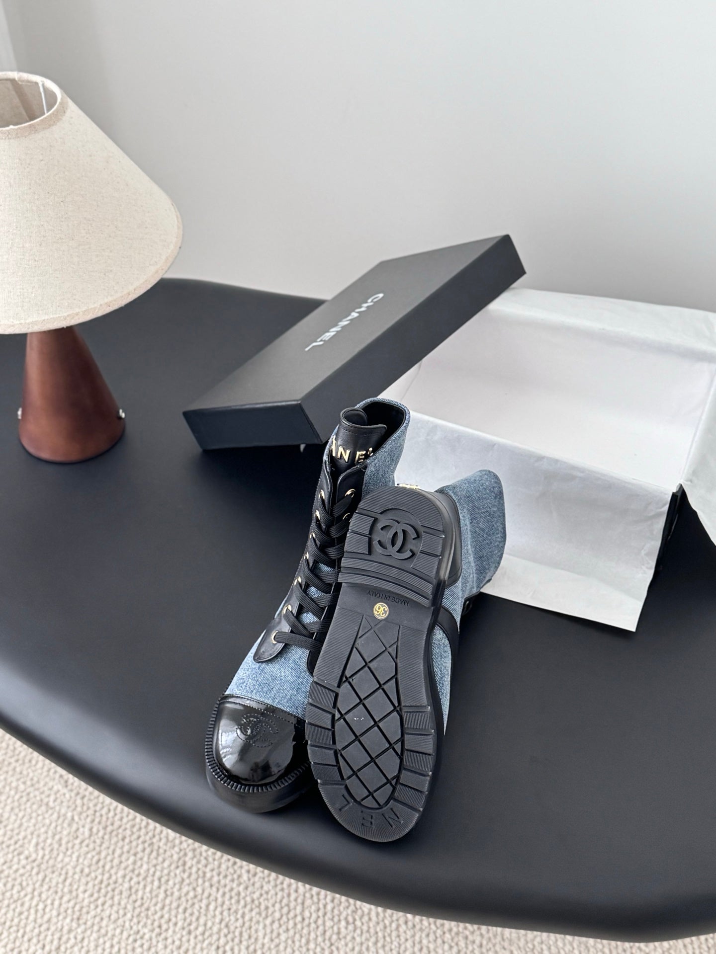 Che New stylish and casual cowhide ankle boots