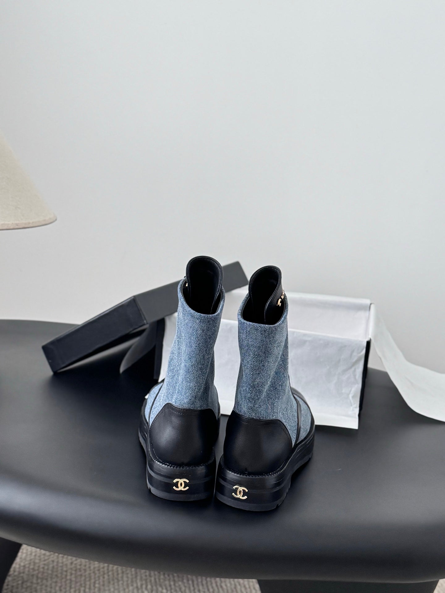 Che New stylish and casual cowhide ankle boots