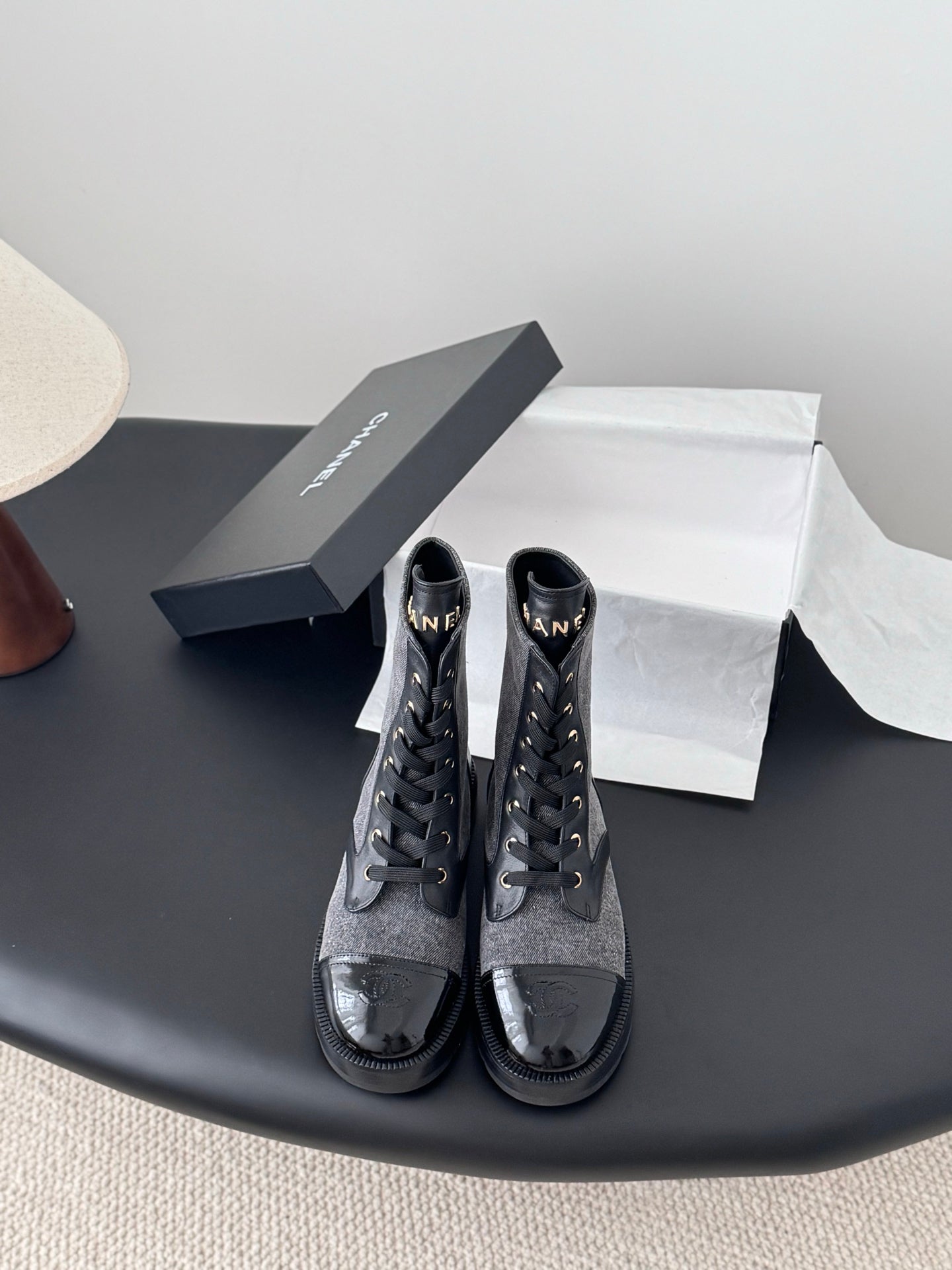 Che New stylish and casual cowhide ankle boots