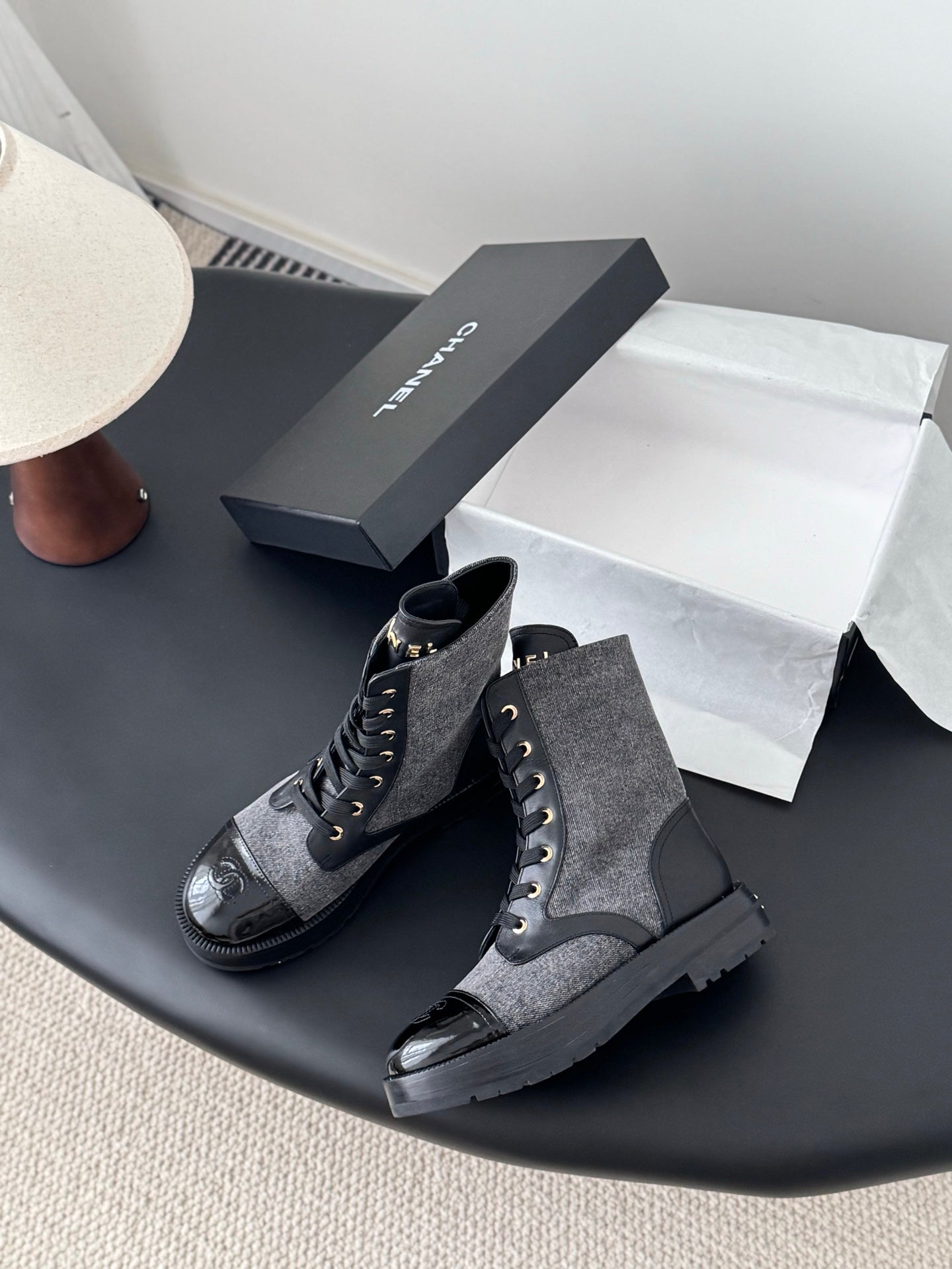 Che New stylish and casual cowhide ankle boots