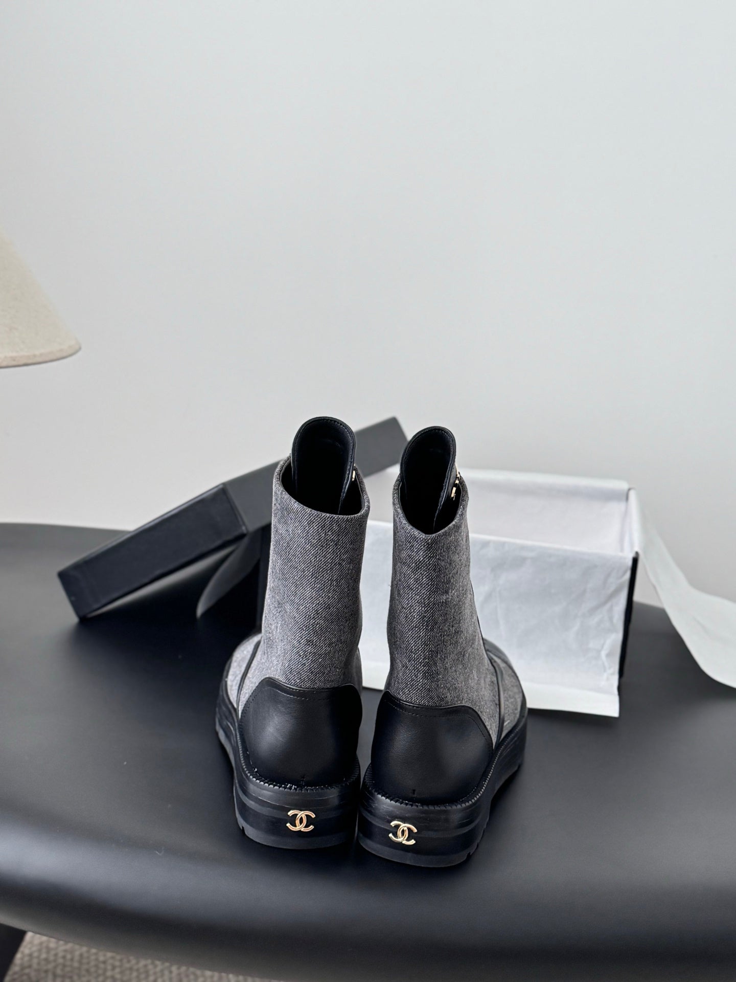 Che New stylish and casual cowhide ankle boots