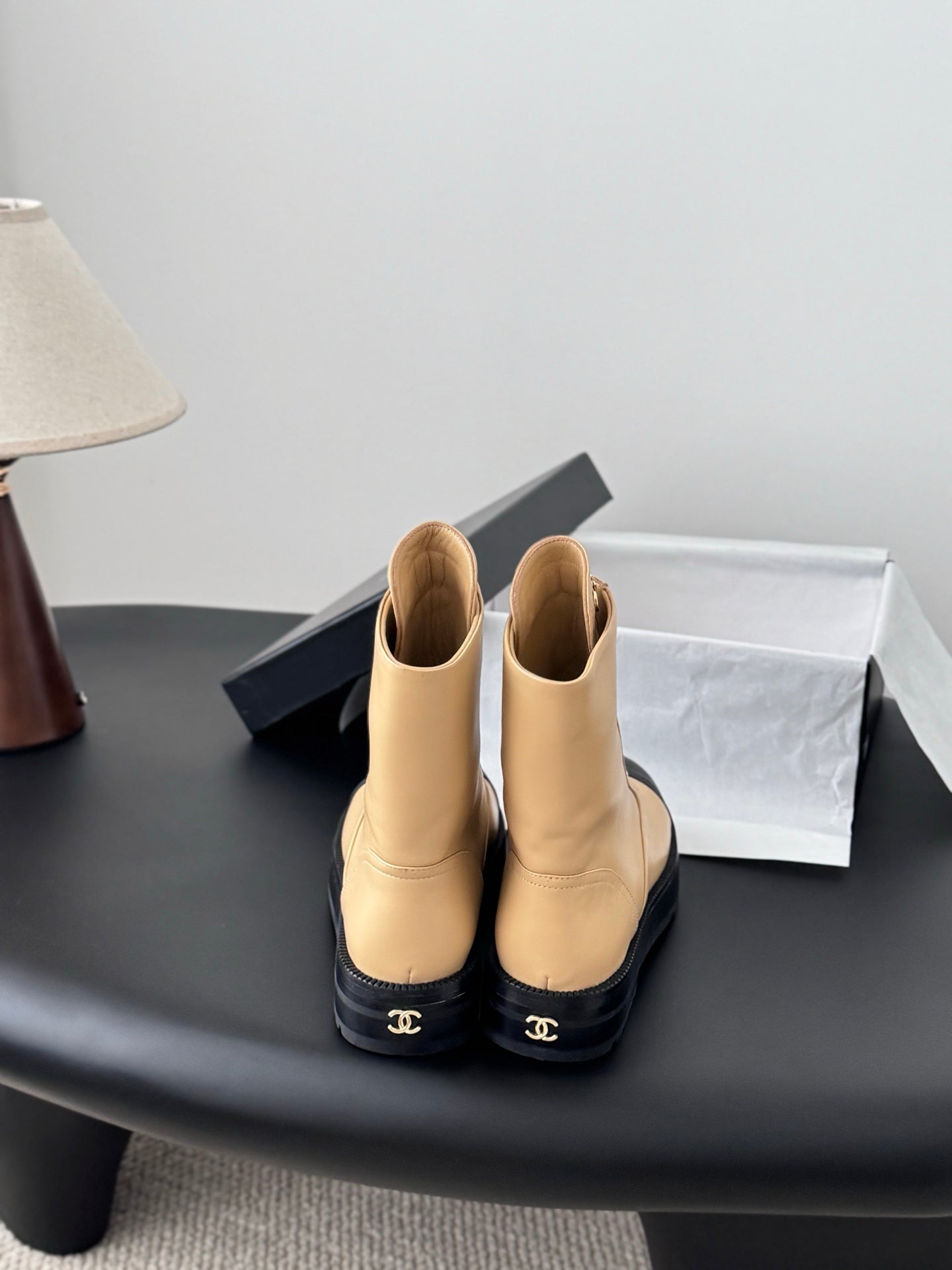 Che New stylish and casual cowhide ankle boots