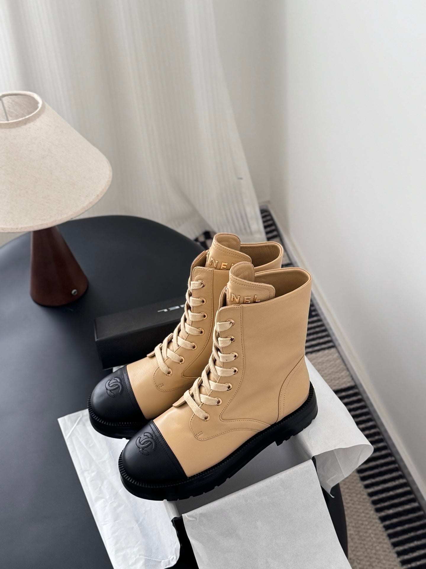 Che New stylish and casual cowhide ankle boots