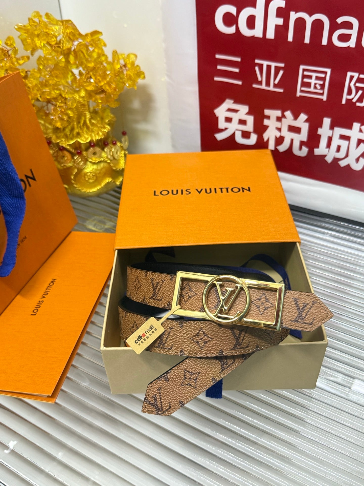 Loe**women's narrow belt, reversible