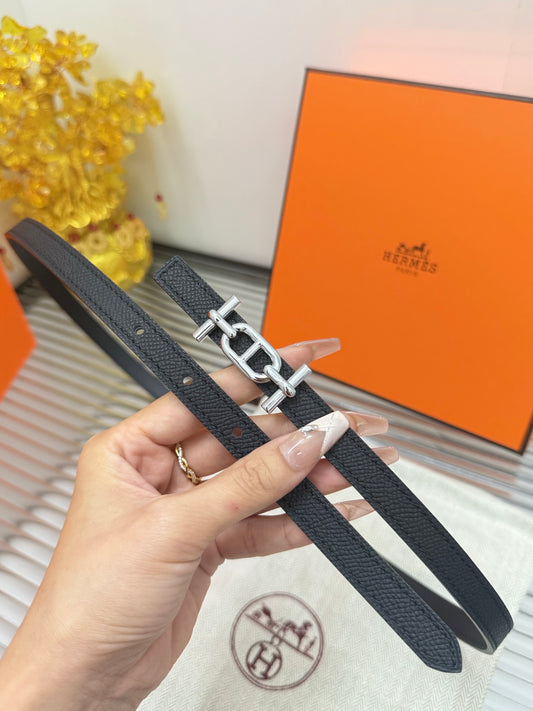 Her**women's narrow belt, reversible