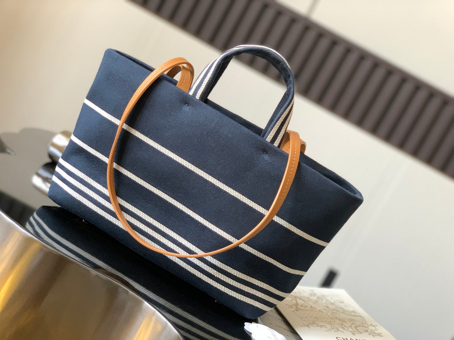 Cha** original denim bag