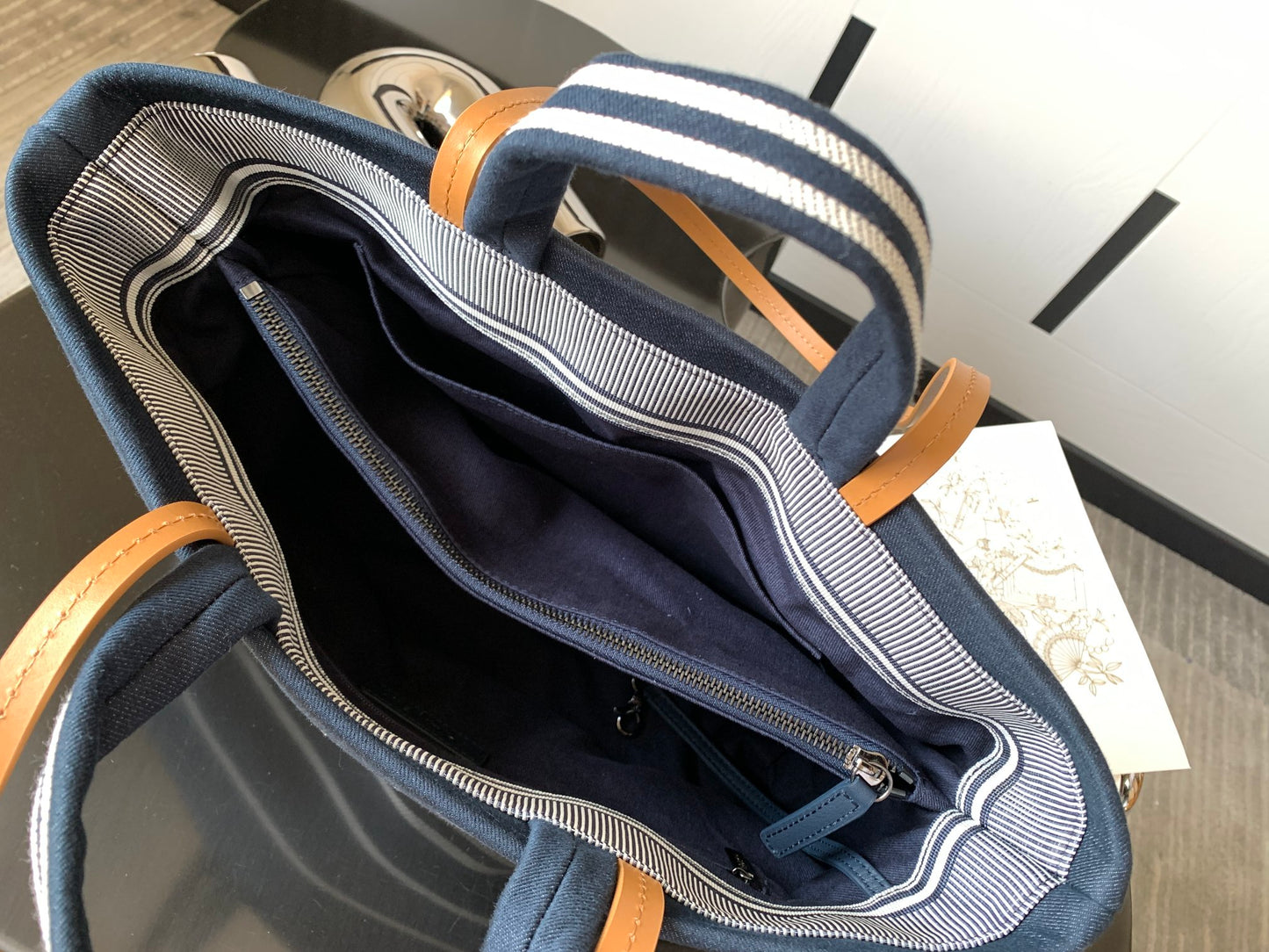 Cha** original denim bag