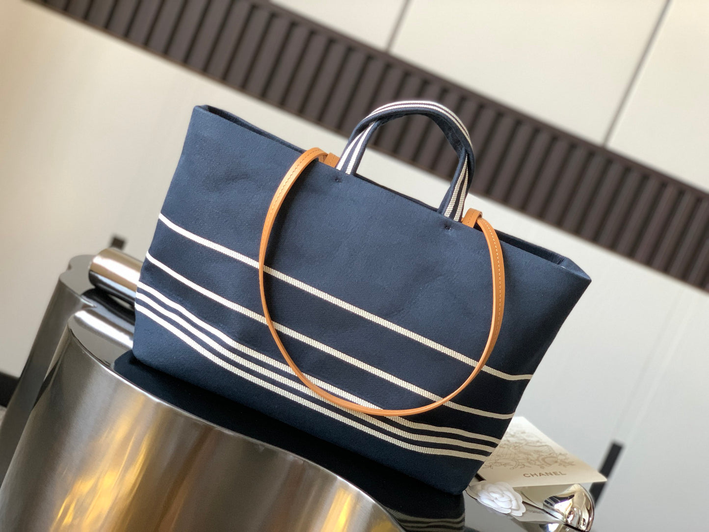 Cha** original denim bag