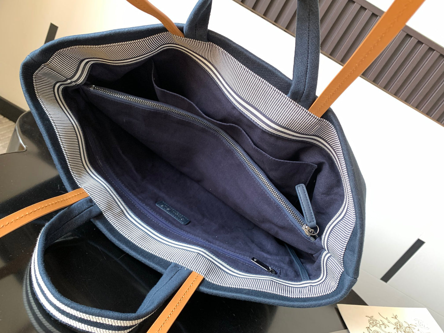 Cha** original denim bag