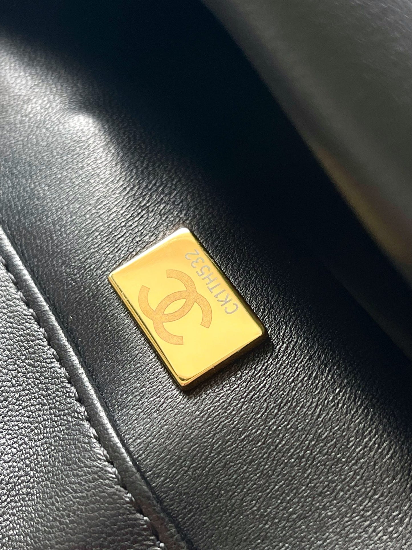 Cha** sequined evening bag