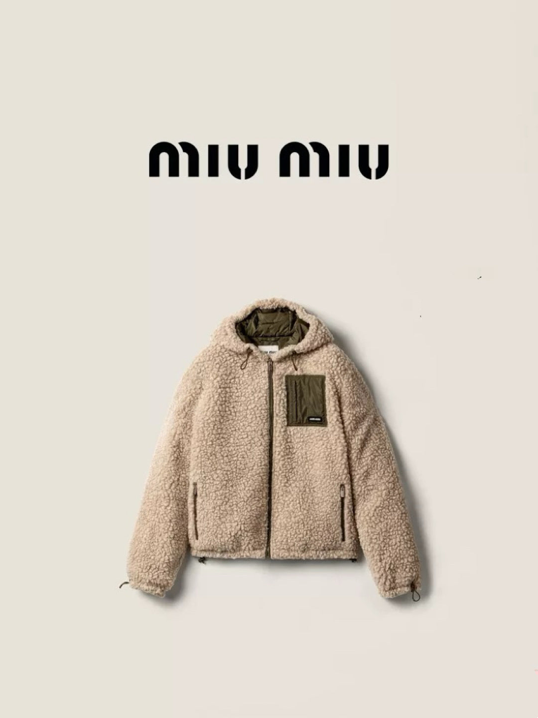 Mu**new Teddy Wool Down Jacket