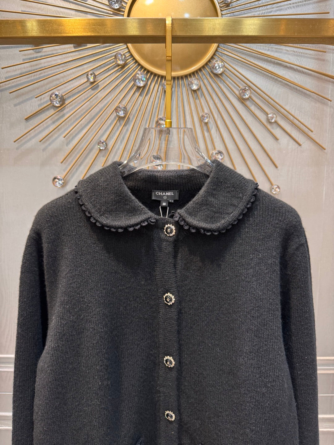 Cha**25fw Bow Knit Cardigan