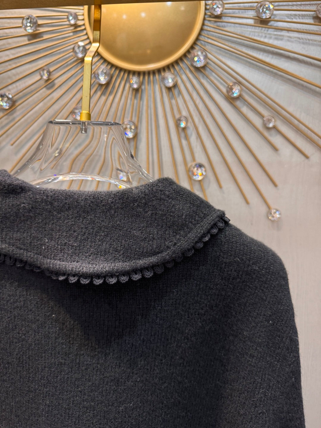 Cha**25fw Bow Knit Cardigan