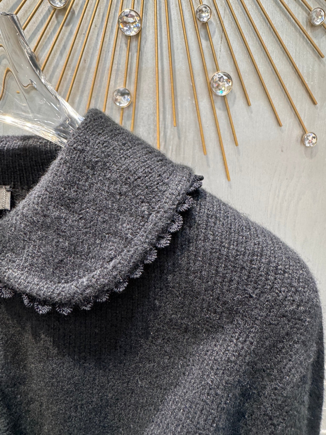 Cha**25fw Bow Knit Cardigan