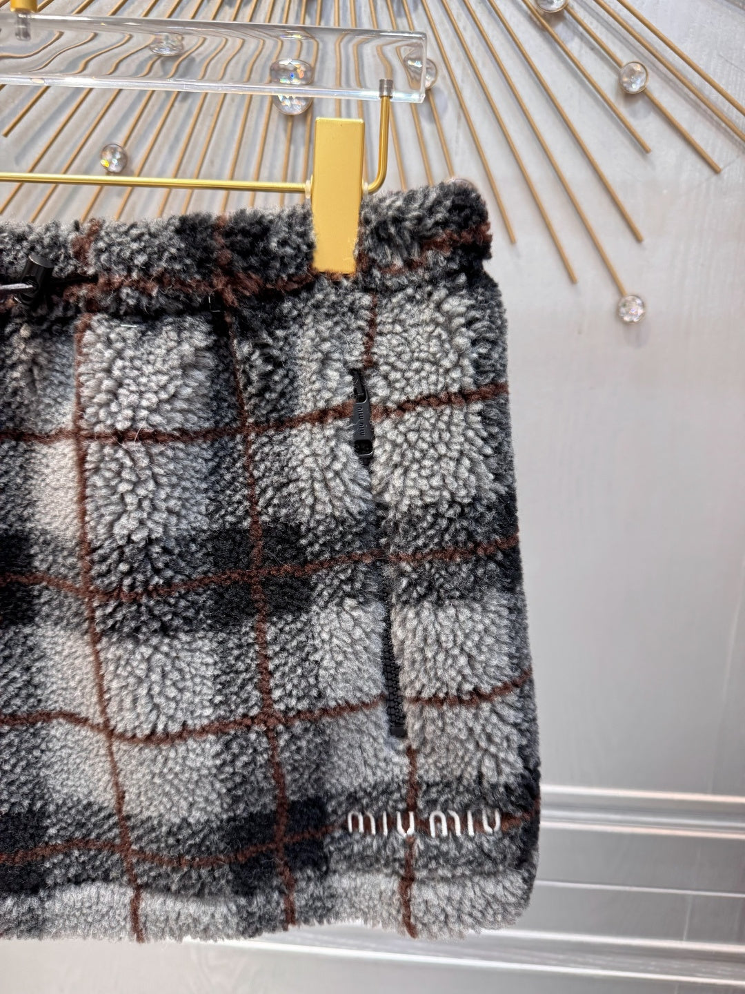 Mu**25fw new short skirt