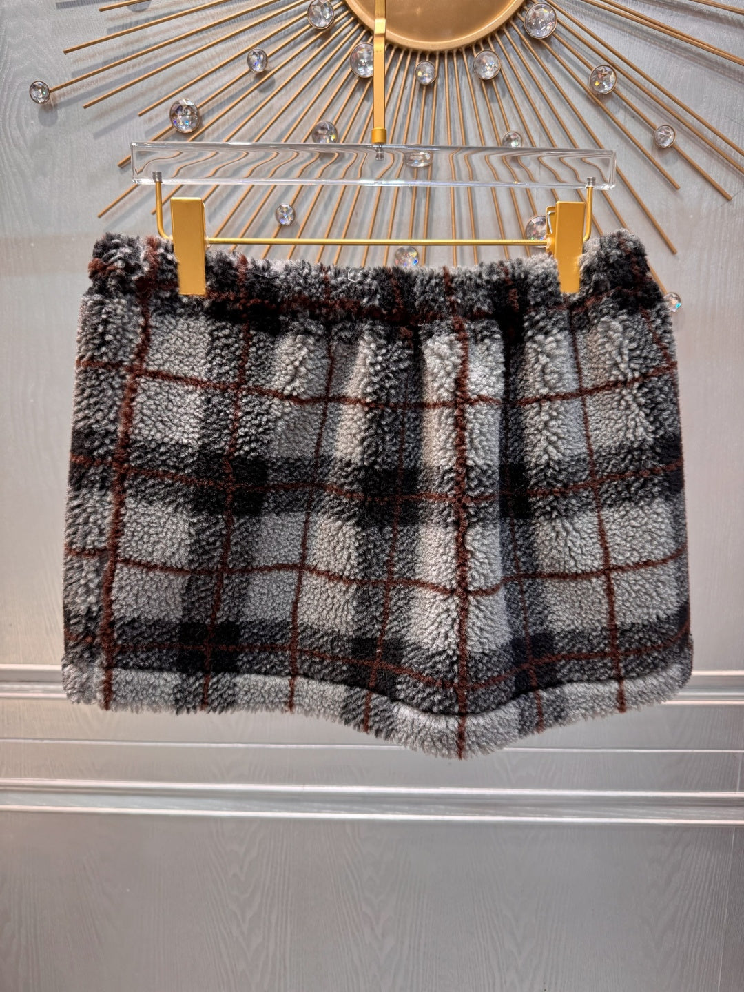 Mu**25fw new short skirt