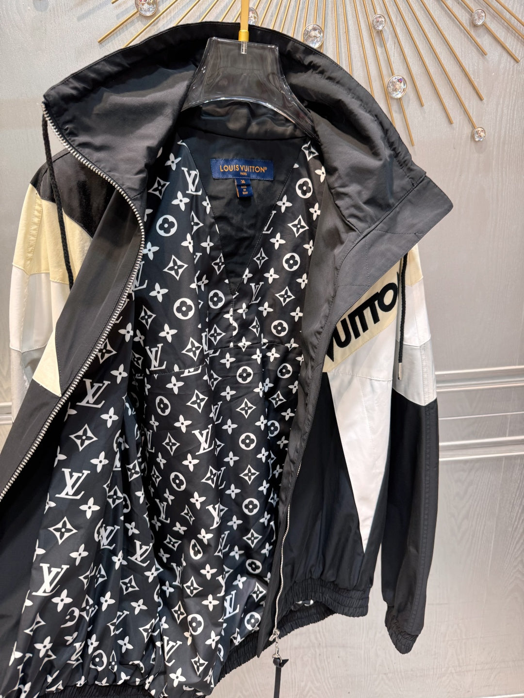 Lou**25fw nwe ski series color block zip-up Jacket