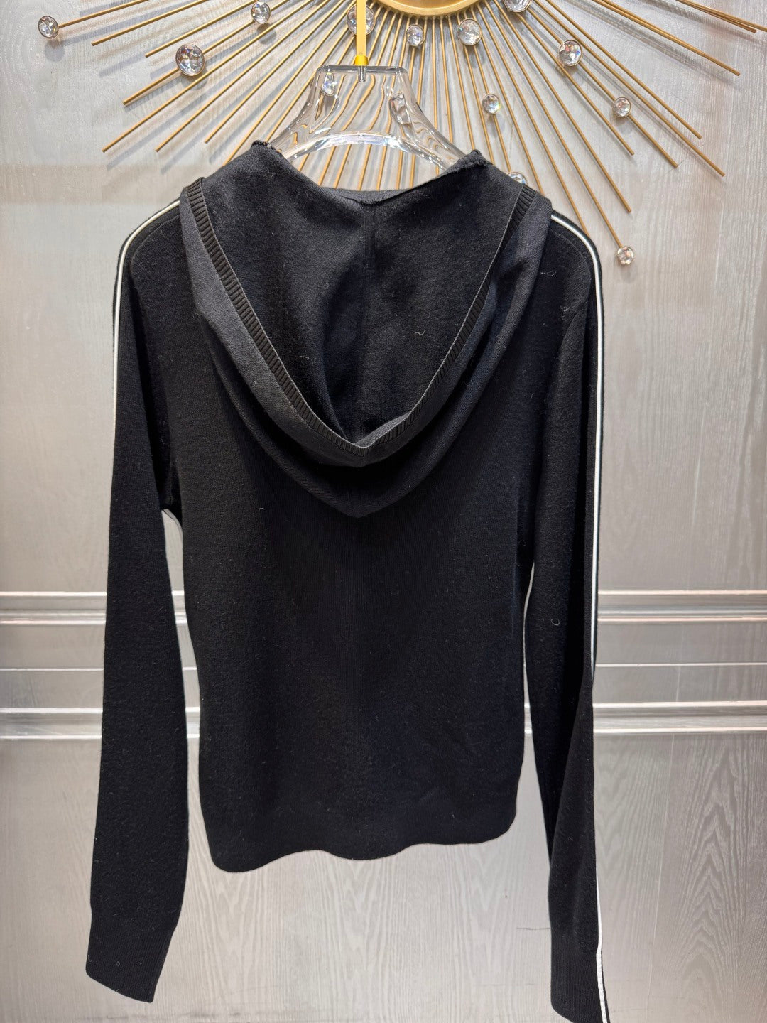 Cha**fw 25N ski series zip-up hooded cardigan