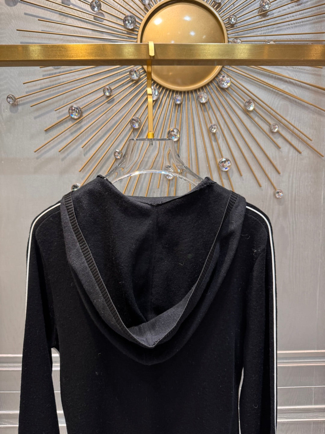 Cha**fw 25N ski series zip-up hooded cardigan